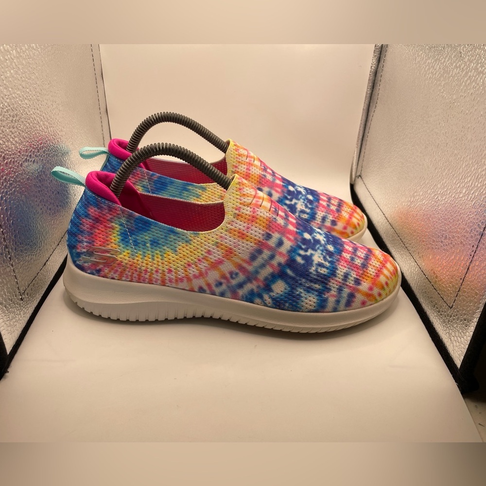 Skechers Ultra Flex Harmonious Colorful womens Slip-On Shoes size 9 - Picture 2 of 8
